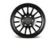 Relations Race Wheels RR7-S Flow Form Matte Black 6-Lug Wheel; 17x8.5; 0mm Offset (03-09 4Runner)