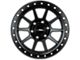 CXA Off Road Wheels TR4 SPRINT Full Matte Black 6-Lug Wheel; 17x9; -18mm Offset (10-24 4Runner)