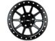 CXA Off Road Wheels TR4 SPRINT Full Matte Black 6-Lug Wheel; 17x9; -18mm Offset (2024 Tacoma)