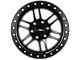 CXA Off Road Wheels TR5 VORTEX Full Matte Black 6-Lug Wheel; 17x9; -18mm Offset (21-24 Bronco, Excluding Raptor)