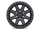 Black Rhino Baker Matte Black 6-Lug Wheel; 18x9; -18mm Offset (16-24 Titan XD)
