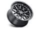 Black Rhino Hollister Gloss Black with Milled Spokes 6-Lug Wheel; 20x9.5; 12mm Offset (22-24 Tundra)