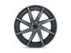 Status Brute Carbon Graphite 6-Lug Wheel; 24x9.5; 15mm Offset (16-24 Titan XD)