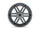 Status Titan Carbon Graphite 6-Lug Wheel; 24x9.5; 25mm Offset (16-23 Tacoma)