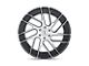 Status Juggernaut Gloss Black with Machined Face 6-Lug Wheel; 26x10; 15mm Offset (2024 Tacoma)