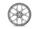 Asanti Monarch Truck Titanium Brushed 6-Lug Wheel; 24x10; 20mm Offset (16-24 Titan XD)