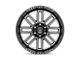 American Force Weapon Gloss Black Milled 6-Lug Wheel; 20x10; -18mm Offset (04-15 Titan)