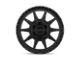 American Racing AR202 Cast Iron Black 6-Lug Wheel; 17x9; -12mm Offset (10-24 4Runner)