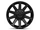 Fuel Wheels Contra Satin Black 6-Lug Wheel; 18x9; -12mm Offset (16-23 Tacoma)