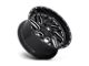 Fuel Wheels Triton Gloss Black Milled 6-Lug Wheel; 22x10; -19mm Offset (22-24 Tundra)