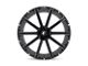 Fuel Wheels Contra Gloss Black Milled 6-Lug Wheel; 26x12; -44mm Offset (2024 Tacoma)