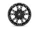 Fuel Wheels Twitch Glossy Black Milled 6-Lug Wheel; 22x10; -18mm Offset (22-24 Tundra)