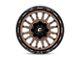 Fuel Wheels Arc Platinum Bronze with Black Lip 6-Lug Wheel; 20x10; -18mm Offset (21-24 Bronco, Excluding Raptor)