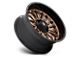 Fuel Wheels Arc Platinum Bronze with Black Lip 6-Lug Wheel; 22x10; -18mm Offset (16-23 Tacoma)