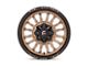 Fuel Wheels Arc Platinum Bronze with Black Lip 6-Lug Wheel; 22x12; -44mm Offset (16-24 Titan XD)