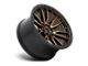 Fuel Wheels Rebel Textured Bronze 6-Lug Wheel; 17x9; -12mm Offset (10-24 4Runner)