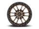 Fuel Wheels Rebel Textured Bronze 6-Lug Wheel; 17x9; -12mm Offset (10-24 4Runner)