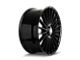 Touren TR10 Gloss Black 6-Lug Wheel; 24x10; 25mm Offset (17-24 Titan)
