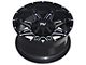 TW Offroad T1 Spear Gloss Black with Milled Spokes 6-Lug Wheel; 20x10; -12mm Offset (04-15 Titan)