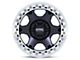 KMC VI Beadlock Satin Black with Machined Ring 6-Lug Wheel; 17x9; -38mm Offset (10-24 4Runner)