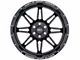 Weld Off-Road Cheyenne Gloss Black Milled 6-Lug Wheel; 22x12; -44mm Offset (2024 Tacoma)