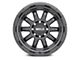 Weld Off-Road Stealth Satin Black 6-Lug Wheel; 20x10; -18mm Offset (22-24 Tundra)