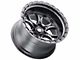 Weld Off-Road Ledge Six Satin Black 6-Lug Wheel; 18x9; -12mm Offset (16-23 Tacoma)