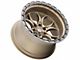 Weld Off-Road Ledge Six Satin Bronze 6-Lug Wheel; 18x9; -12mm Offset (10-24 4Runner)