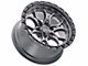 Weld Off-Road Ledge Six Satin Gunmetal 6-Lug Wheel; 18x9; -12mm Offset (16-23 Tacoma)