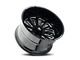 American Truxx Butcher Gloss Black Milled 6-Lug Wheel; 24x14; -76mm Offset (21-24 Bronco, Excluding Raptor)