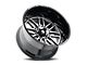 American Truxx Restless Gloss Black Milled 6-Lug Wheel; 24x14; -76mm Offset (22-24 Tundra)