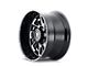 American Truxx Blade Gloss Black Milled 6-Lug Wheel; 24x14; -76mm Offset (21-24 Bronco, Excluding Raptor)