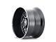 American Truxx Sweep Satin Black Milled 6-Lug Wheel; 24x14; -76mm Offset (05-15 Tacoma)