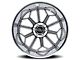 Cali Off-Road Auburn Polished 6-Lug Wheel; 24x14; -76mm Offset (21-24 Bronco, Excluding Raptor)