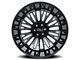 Cali Off-Road Vertex Gloss Black Milled 6-Lug Wheel; 26x14; -76mm Offset (22-24 Tundra)