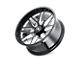 Cali Off-Road Invader Gloss Black Milled 6-Lug Wheel; 28x12; -44mm Offset (22-24 Tundra)