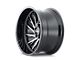 Cali Off-Road Purge Gloss Black Milled 6-Lug Wheel; 24x14; -76mm Offset (21-24 Bronco, Excluding Raptor)