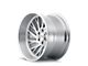 Cali Off-Road Purge Brushed and Clear Coated 6-Lug Wheel; 20x12; -51mm Offset (04-15 Titan)