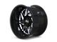 Cali Off-Road Gemini Gloss Black Milled 6-Lug Wheel; 20x9; 0mm Offset (17-24 Titan)