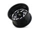 Cali Off-Road Gemini Gloss Black Milled 6-Lug Wheel; 20x9; 0mm Offset (16-24 Titan XD)