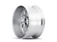 Cali Off-Road Sevenfold Brushed Milled 6-Lug Wheel; 20x12; -51mm Offset (21-24 Bronco, Excluding Raptor)