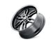 Ridler 609 Matte Black 6-Lug Wheel; 20x9; 30mm Offset (21-24 Bronco, Excluding Raptor)