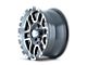 ION Wheels 179 Satin Black Machined 6-Lug Wheel; 18x9; 12mm Offset (16-24 Titan XD)