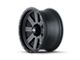 ION Wheels 134 Matte Gunmetal 6-Lug Wheel; 18x9; 18mm Offset (21-24 Bronco, Excluding Raptor)