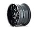 ION Wheels 141 Gloss Black Milled 6-Lug Wheel; 18x9; 0mm Offset (16-24 Titan XD)