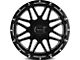 Impact Wheels 806 Gloss Black Milled 6-Lug Wheel; 20x10; -12mm Offset (03-09 4Runner)