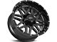 Impact Wheels 806 Gloss Black Milled 6-Lug Wheel; 20x10; -12mm Offset (03-09 4Runner)