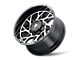 American Truxx Destiny Gloss Black Machined 6-Lug Wheel; 22x12; -44mm Offset (22-24 Tundra)