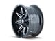 Mayhem Wheels Rampage Gloss Black Milled 6-Lug Wheel; 20x10; -20mm Offset (04-15 Titan)