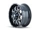 Mayhem Wheels Warrior Gloss Black Milled 6-Lug Wheel; 18x9; 18mm Offset (04-15 Titan)